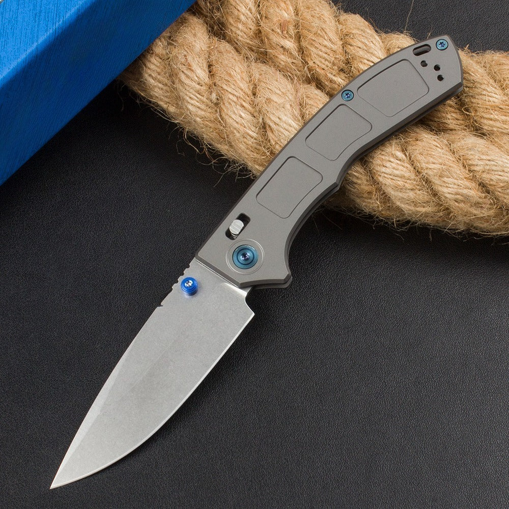 BM748 Titanium Alloy Handle M390 Outdoor Folding Tool