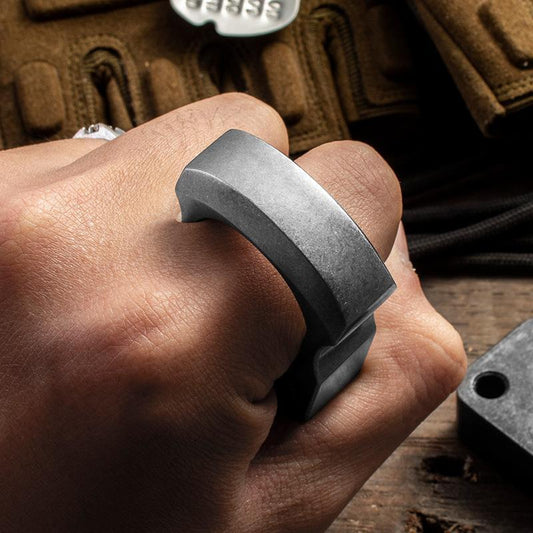 420 Stainless Steel Brass Knuckles Self Defense Real