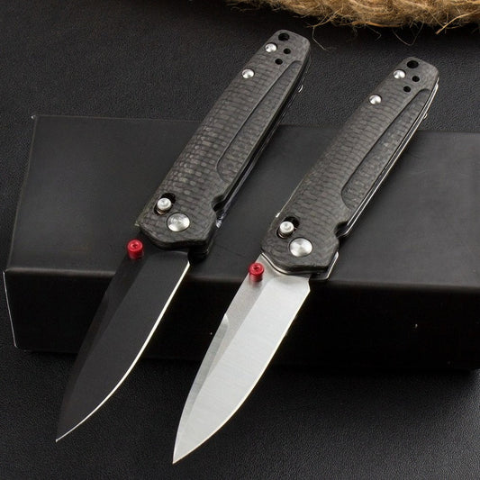 BM485 Carbon Fiber Handle D2 Outdoor Folding Tool