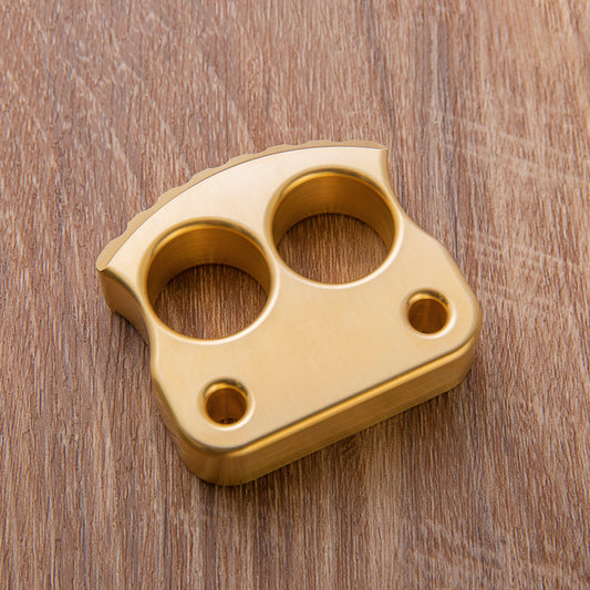 Afrankart DFK 2 Finger Brass Knuckles Knuckle Duster -Tacsafeworld EDC Gadgets