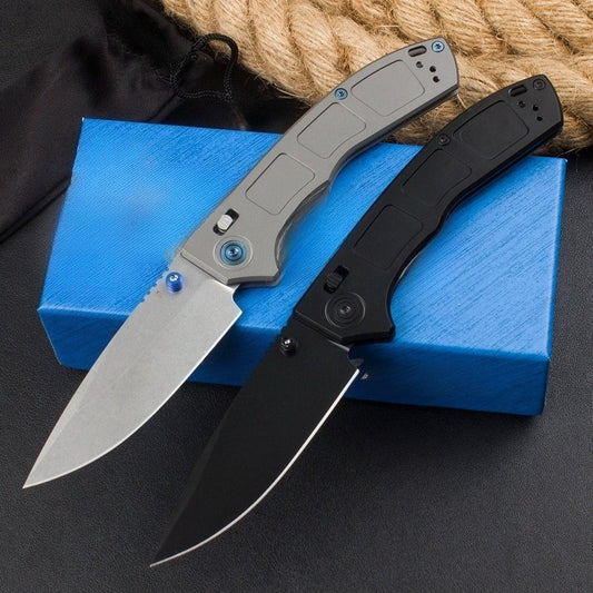 BM748 Titanium Alloy Handle M390 Outdoor Folding Tool