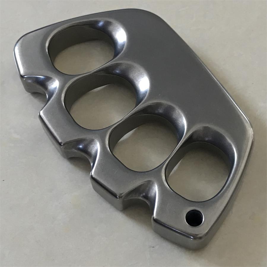 Creative Stonewashed Polished Style Big Hole Titanium Outdoor Tool