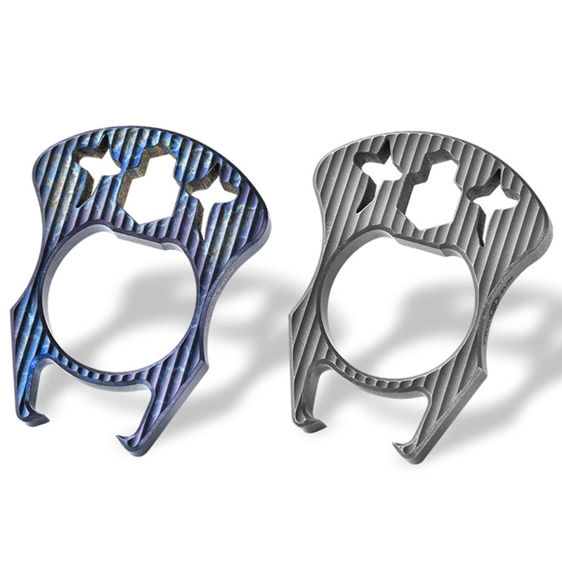 Mini Multifunctional Titanium Bottle Opening EDC Tool Hung on The Keyaccessoryr