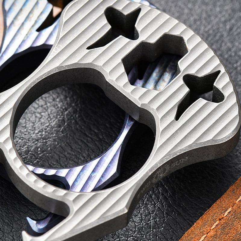 Mini Multifunctional Titanium Bottle Opening EDC Tool Hung on The Keyaccessoryr