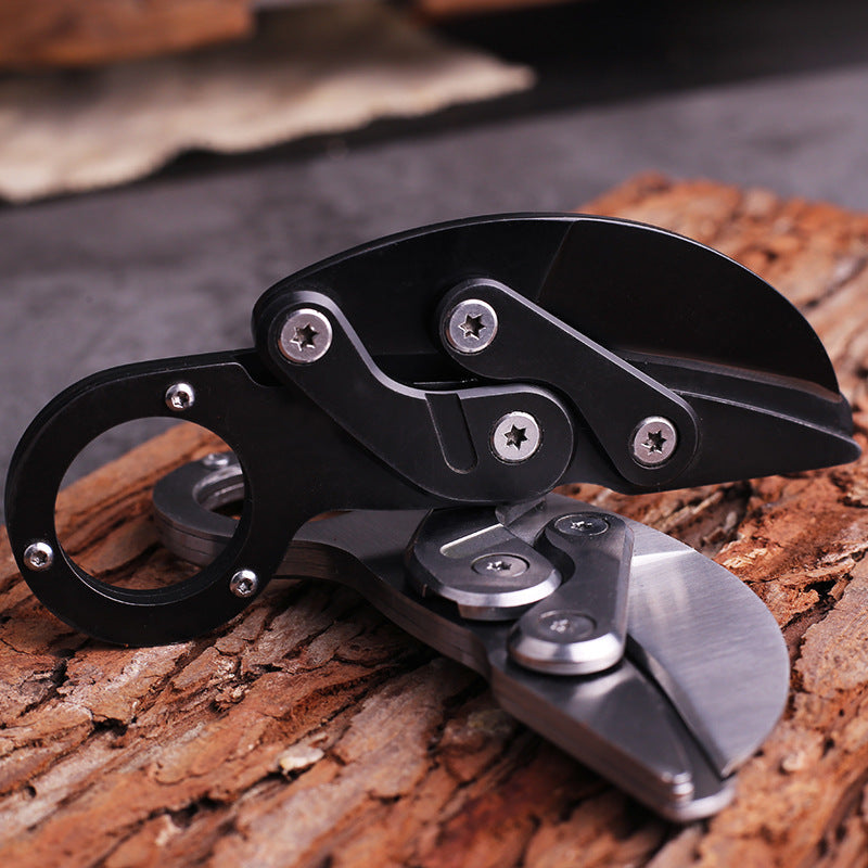 Outdoor Foldable Mechanical Portable Camping EDC Tool