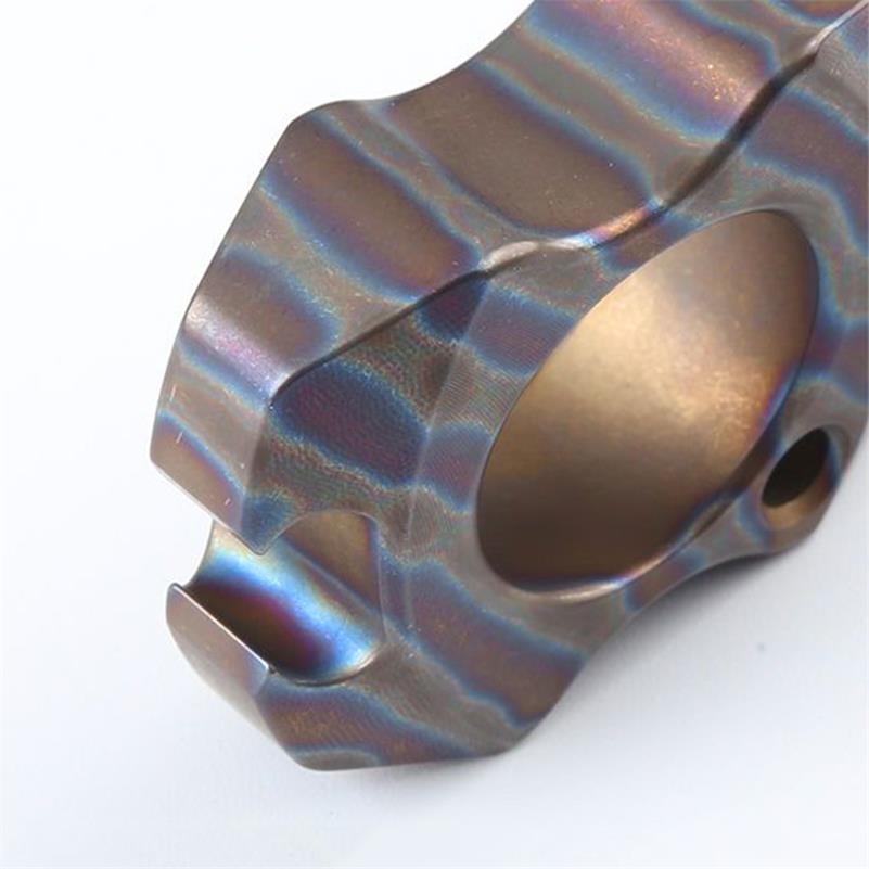 Mini Titanium Bottle Opener Portable Pendant Backpack Keychain