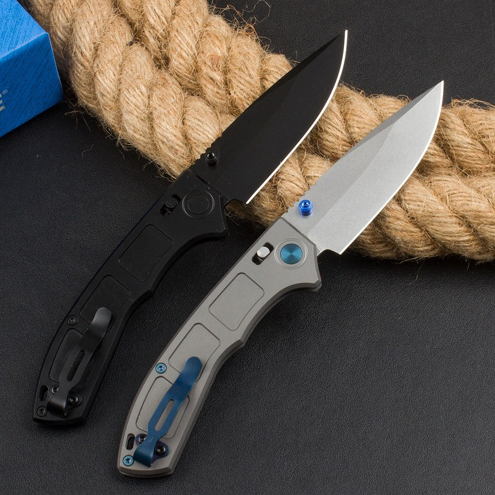 BM748 Titanium Alloy Handle M390 Outdoor Folding Tool