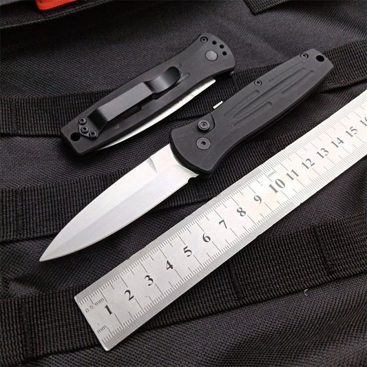 BM3551 Black Stonewashed 154CM Steel Outdoor Folding Tool