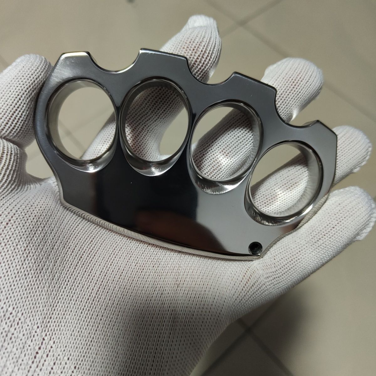 Outdoor Iron Mirror Large Hole EDC Tools