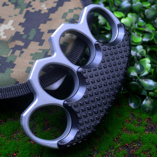 Thickened Clip Black-Silver Outdoor EDC Tool