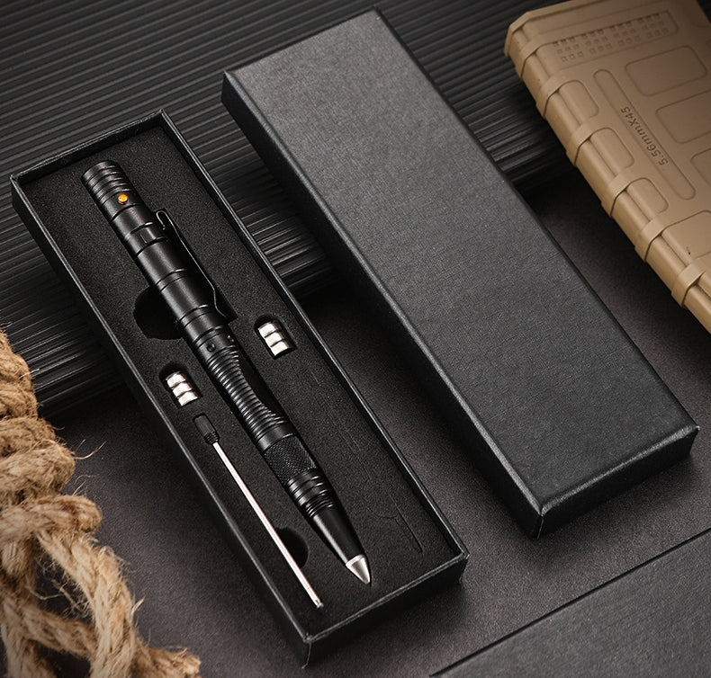 Outdoor Multifunctional Pen Pocket LED Lighting EDC Tool