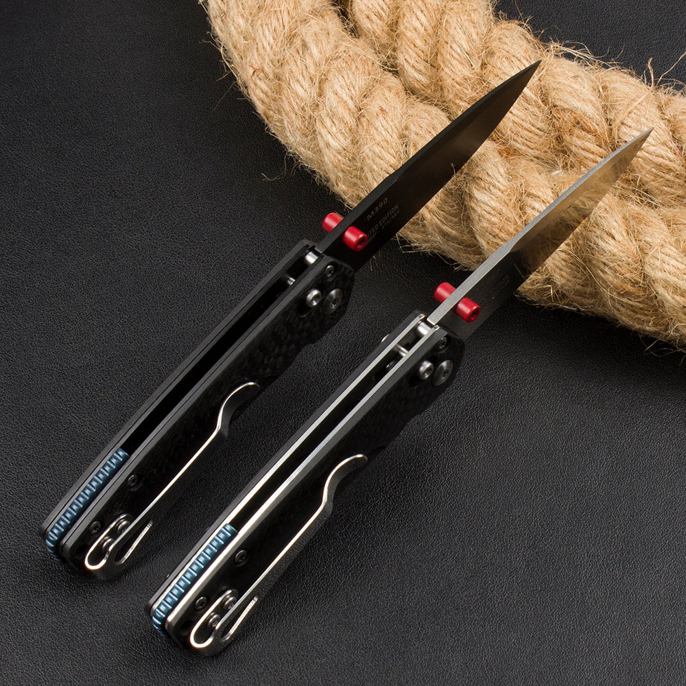 BM485 Carbon Fiber Handle D2 Outdoor Folding Tool