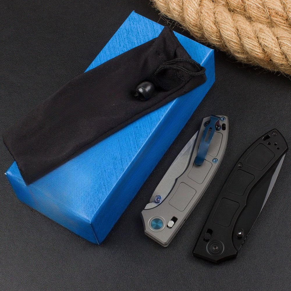 BM748 Titanium Alloy Handle M390 Outdoor Folding Tool